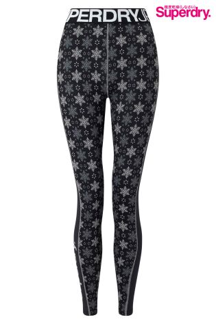 Superdry Carbon Base Layer Ski Leggings